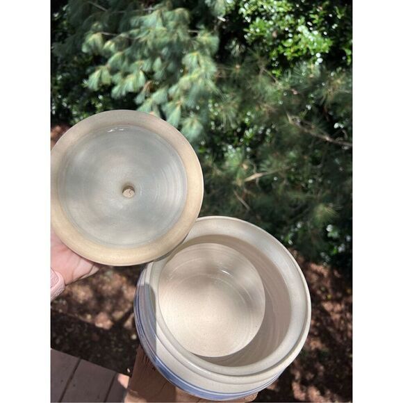 Vintage Bear Creek Pottery Canister Seagrove NC - Picture 5 of 7